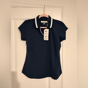 Pebble Beach Women's Dark Blue Polo Tee
